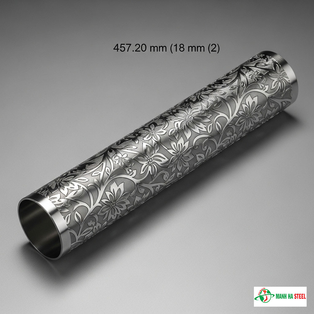Ứng dụng của ống inox trang trí 457.20 mm