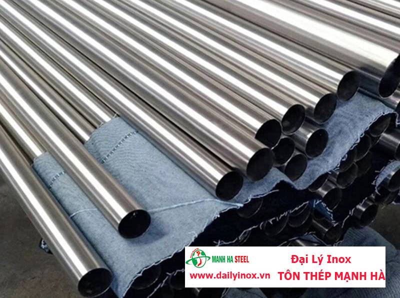 Ống inox tròn Đại Dương phi 27.2 mm