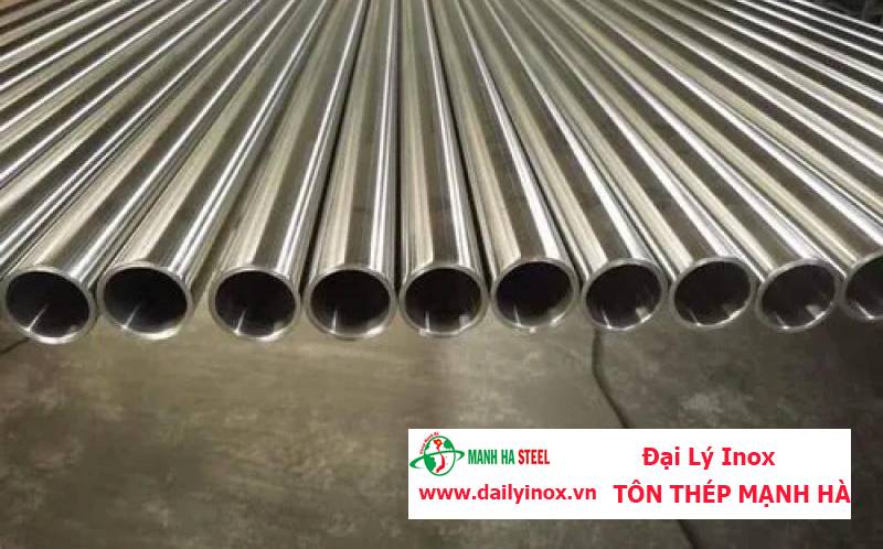 Ống inox tròn Đại Dương phi 27.2 mm