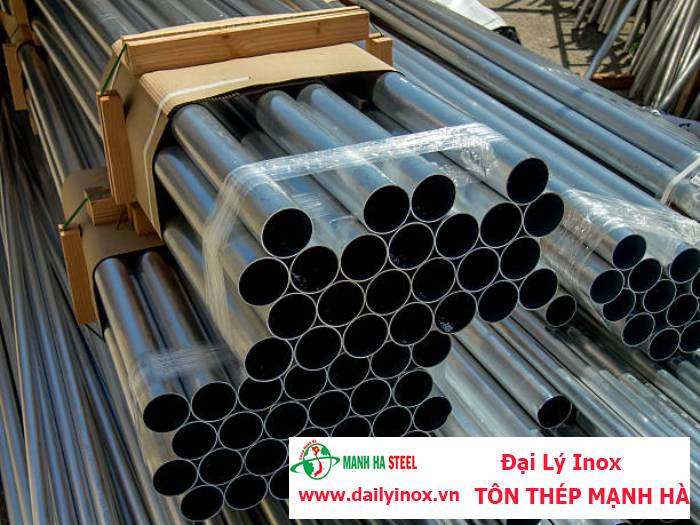 Ống inox tròn Gia Anh phi 22.2 mm