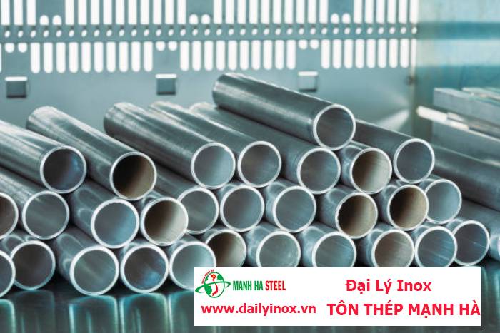 Ống inox tròn Gia Anh phi 22.2 mm