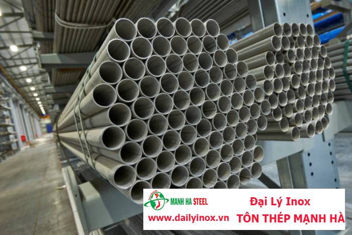 Ống inox tròn Gia Anh phi 30.0 mm