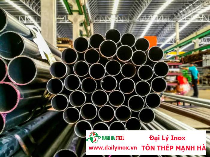 Ống inox tròn Gia Anh phi 30.0 mm