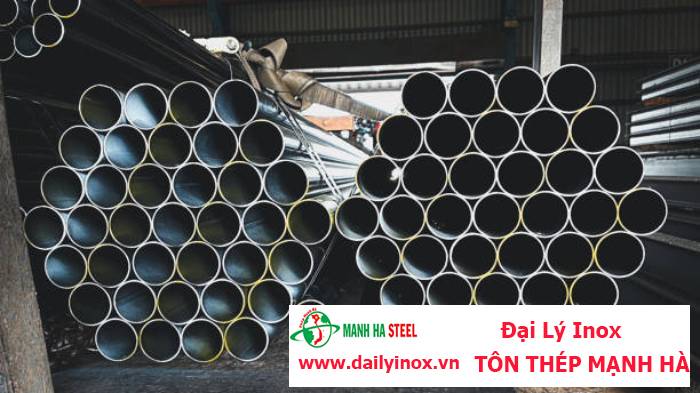 Ống inox tròn Gia Anh phi 31.8 mm