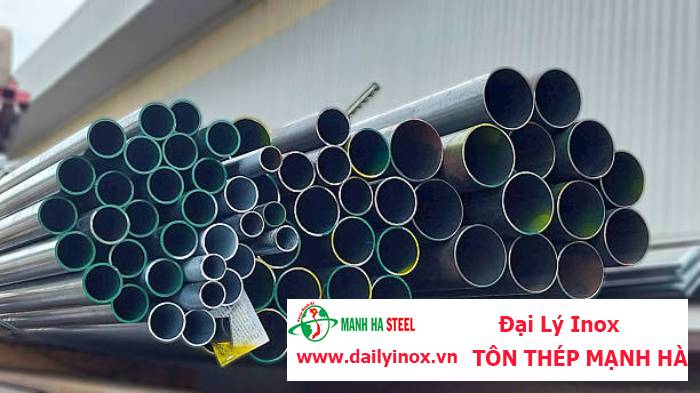 Ống inox tròn Gia Anh phi 31.8 mm