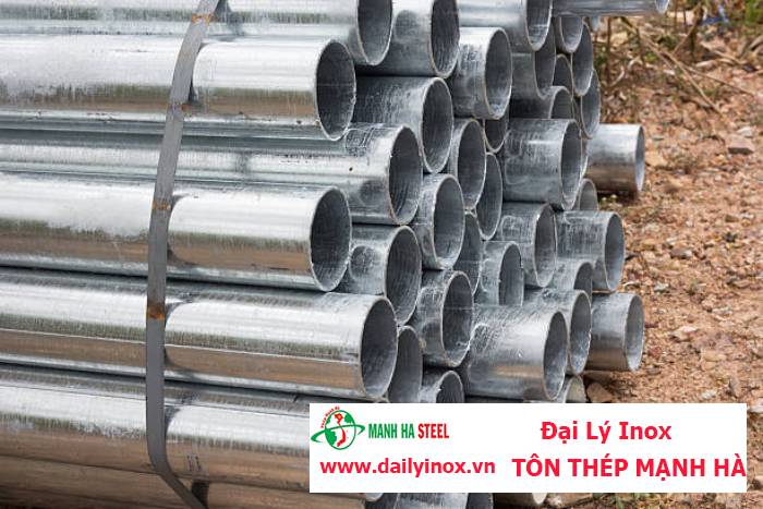 Ống inox tròn Gia Anh phi 42.7 mm
