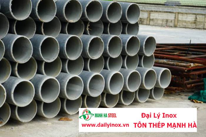 Ống inox tròn Hòa Bình phi 114.2 mm