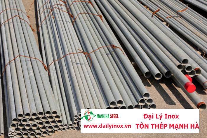 Ống inox tròn Hòa Bình phi 12.7 mm