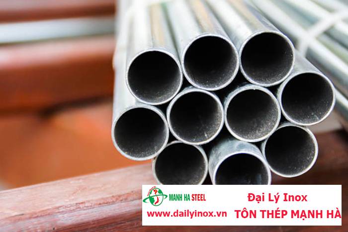 Ống inox tròn Hòa Bình phi 15.9 mm