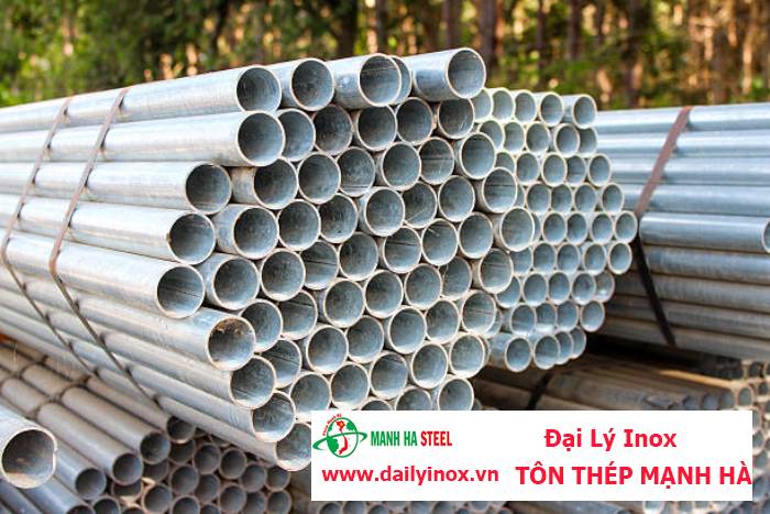 Ống inox tròn Hòa Bình phi 19.1 mm