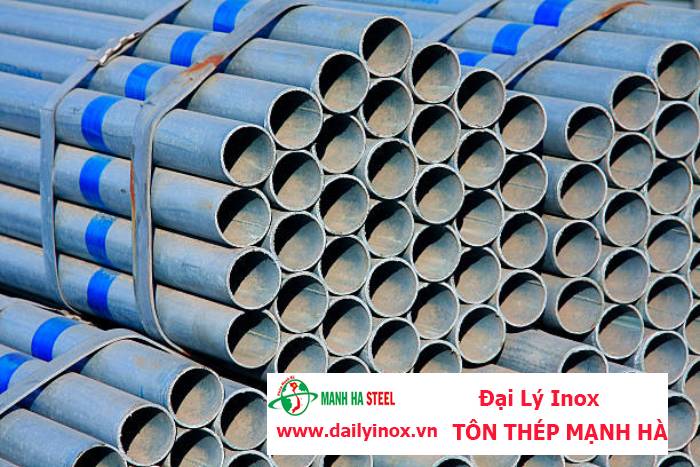 Ống inox tròn Hòa Bình phi 22.2 mm