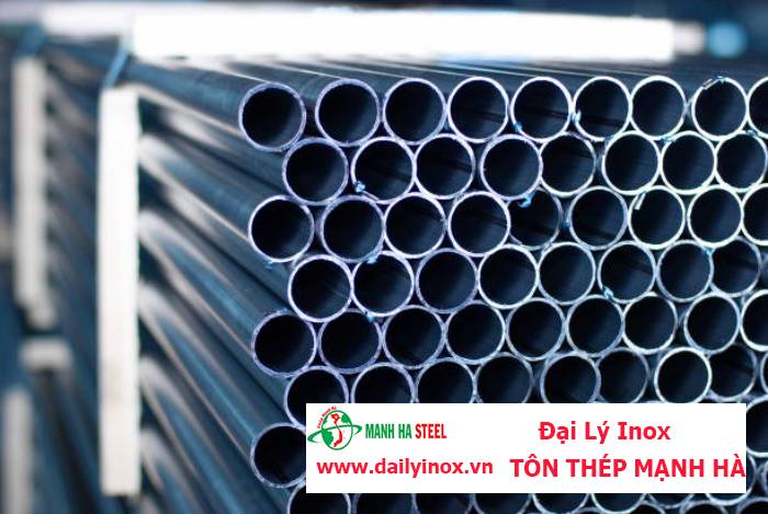 Ống inox tròn Hòa Bình phi 22.2 mm