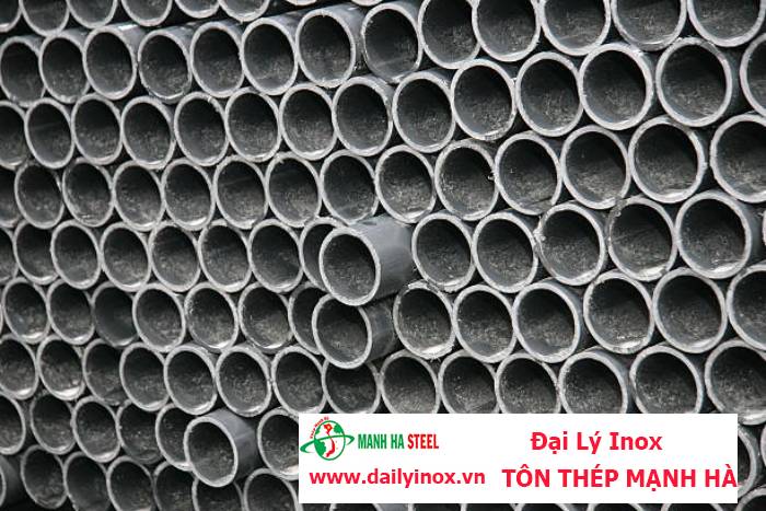 Ống inox tròn Hòa Bình phi 22.2 mm