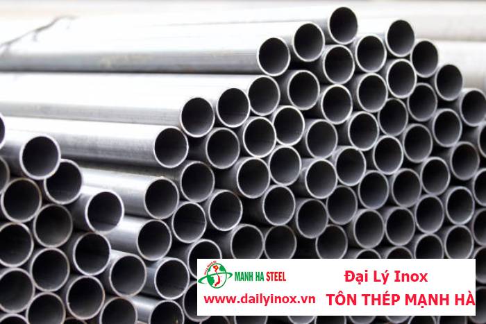 Ống inox tròn Hòa Bình phi 22.2 mm