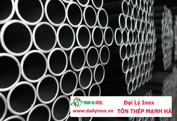 Ống inox tròn Hòa Bình phi 22.2 mm