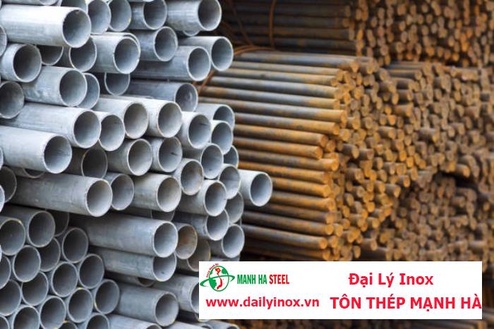 Ống inox tròn Hòa Bình phi 27.2 mm