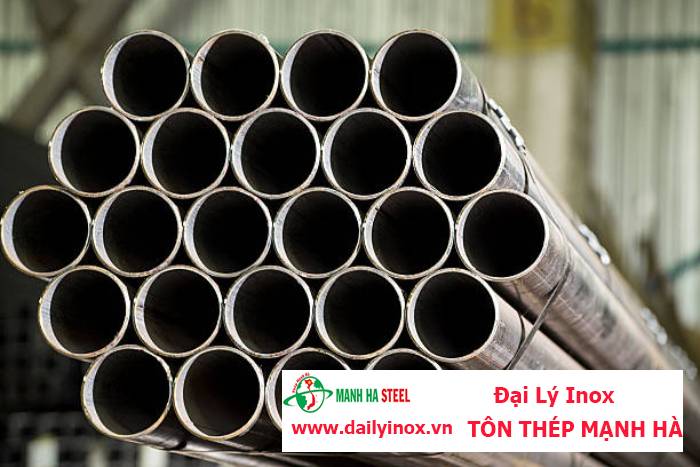 Ống inox tròn Hòa Bình phi 27.2 mm