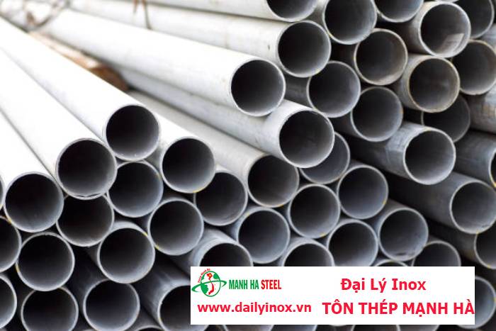 Ống inox tròn Hòa Bình phi 30.0 mm