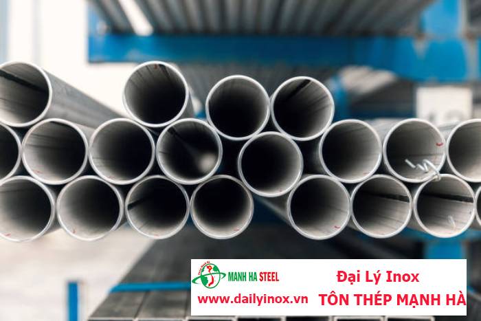 Ống inox tròn Hòa Bình phi 30.0 mm