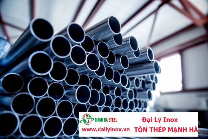 Ống inox tròn Hòa Bình phi 30.0 mm