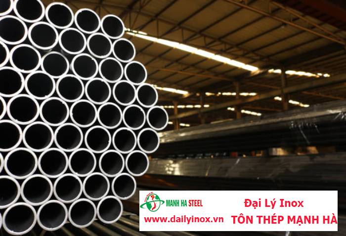 Ống inox tròn Hòa Bình phi 31.8 mm