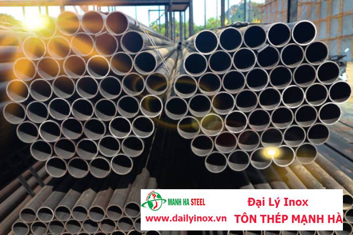 Ống inox tròn Hòa Bình phi 38.1 mm