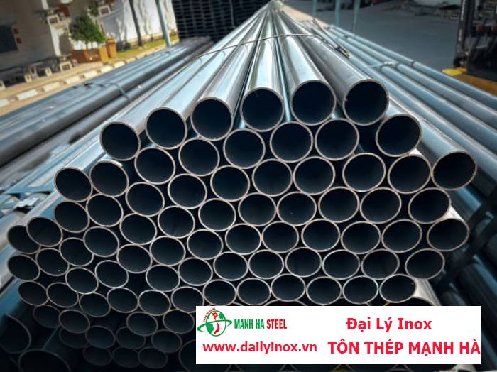 Ống inox tròn Hòa Bình phi 38.1 mm
