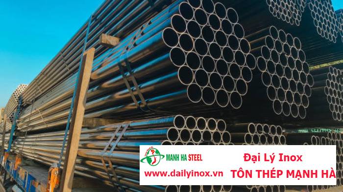 Ống inox tròn Hòa Bình phi 38.1 mm