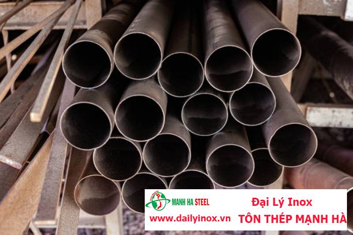 Ống inox tròn Hòa Bình phi 50.8 mm