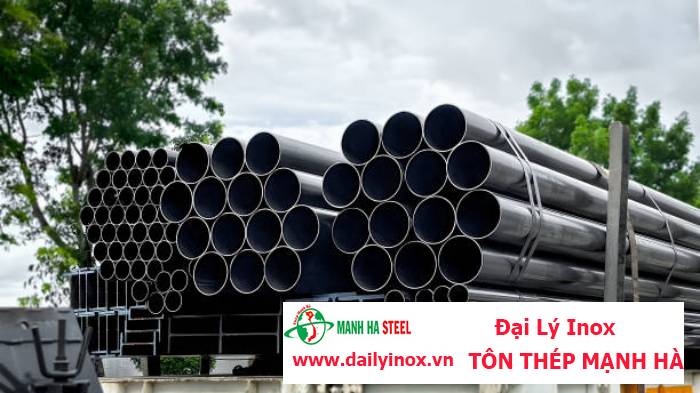 Ống inox tròn Hòa Bình phi 50.8 mm