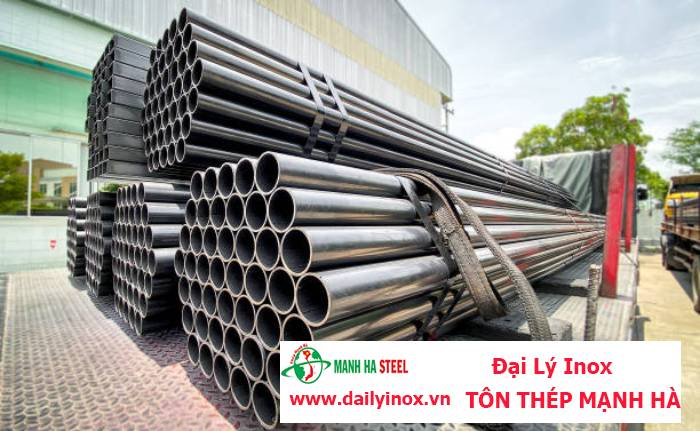 Ống inox tròn Hòa Bình phi 50.8 mm