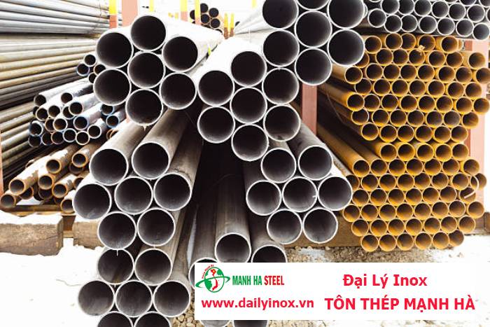 Ống inox tròn Hòa Bình phi 60.5 mm