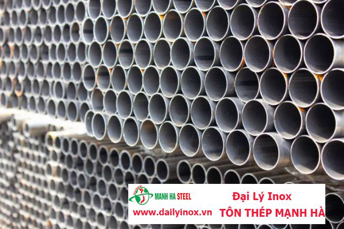 Ống inox tròn Hòa Bình phi 60.5 mm