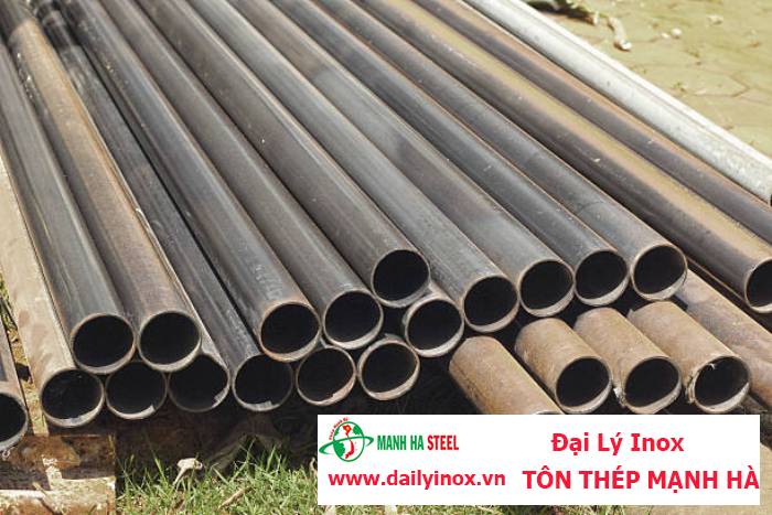 Ống inox tròn Hòa Bình phi 63.5 mm