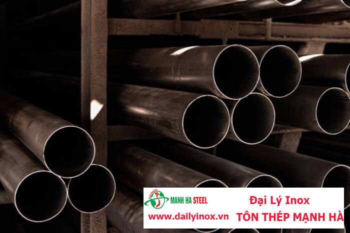 Ống inox tròn Hòa Bình phi 63.5 mm