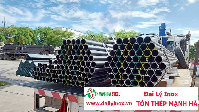 Ống inox tròn Hoàng Vũ phi 27.2 mm