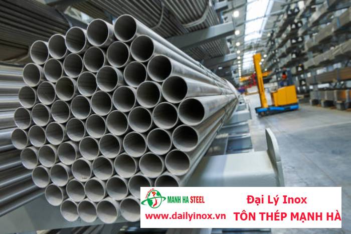 Ống inox tròn Hoàng Vũ phi 30.0 mm