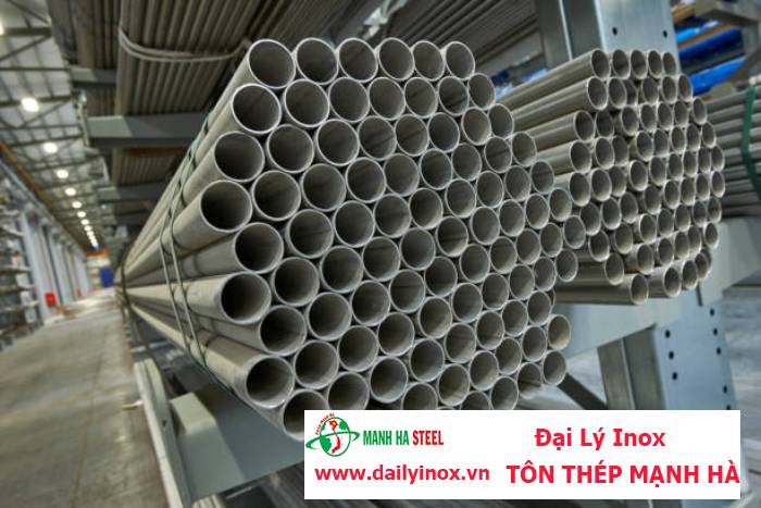 Ống inox tròn Hoàng Vũ phi 30.0 mm