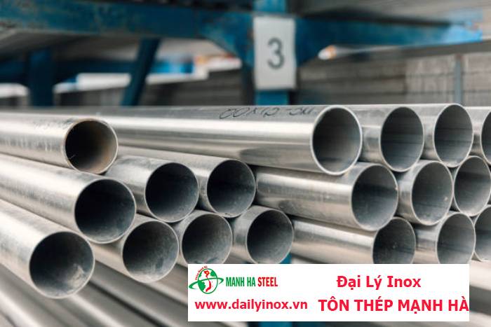 Ống inox tròn Hoàng Vũ phi 30.0 mm