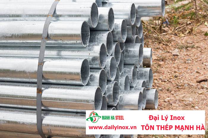 Ống inox tròn Hoàng Vũ phi 31.8 mm