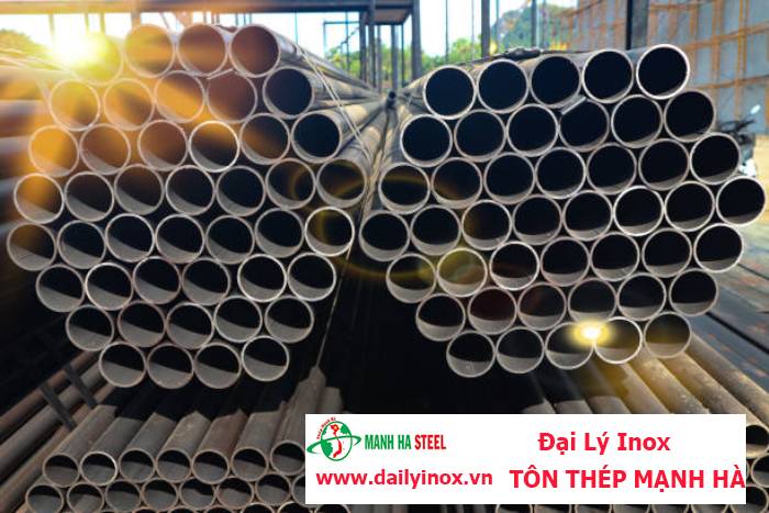 Ống inox tròn Nam Phát phi 22.2 mm