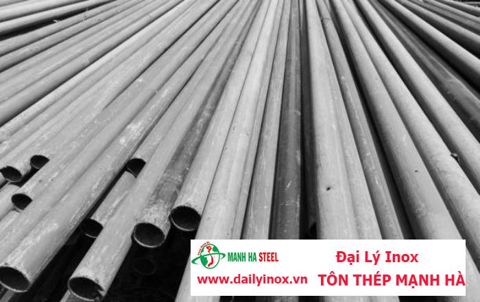 Ống inox tròn Nam Phát phi 42.7 mm