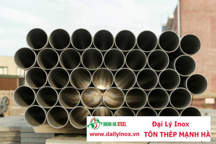 Ống inox tròn Nam Phát phi 48.6 mm