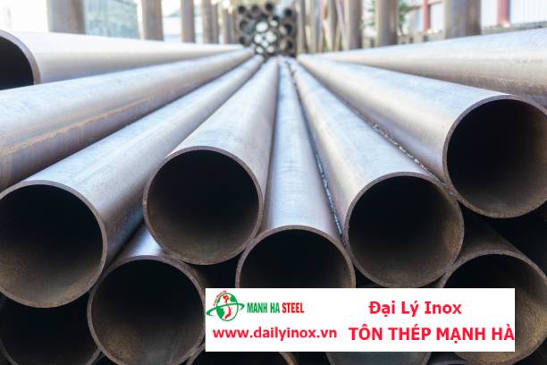 Ống inox tròn Sơn Hà phi 114.2 mm