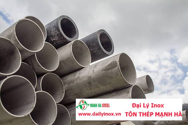 Ống inox tròn Sơn Hà phi 114.2 mm