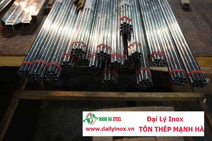 Ống inox tròn Sơn Hà phi 19.1 mm