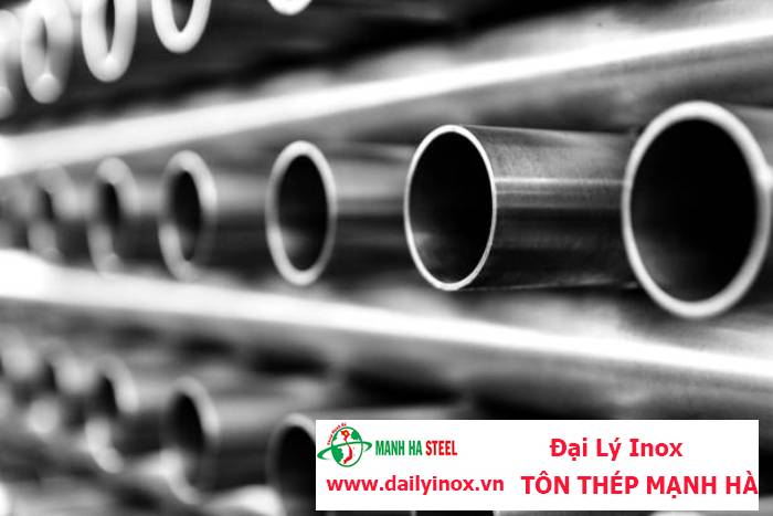 Ống inox tròn Sơn Hà phi 22.2 mm