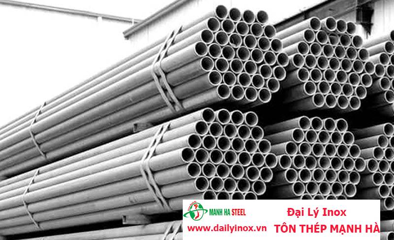 Ống inox tròn Sơn Hà phi 27.2 mm