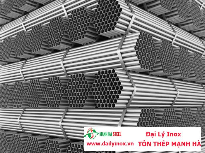 Ống inox tròn Sơn Hà phi 27.2 mm