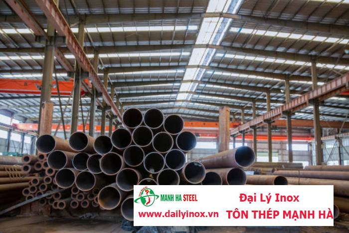 Ống inox tròn Tiến Đạt phi 101.6 mm